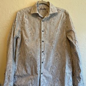 Paisley button-up